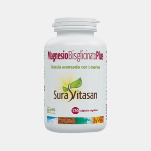 SURA VITASAN MAGNESIO BISGLICINATO PLUS 120 CAPSULAS