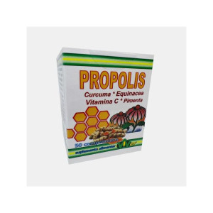 VIVER PROPOLIS + CURCUMA + EQUINACEA + VIIT C 50 COMP