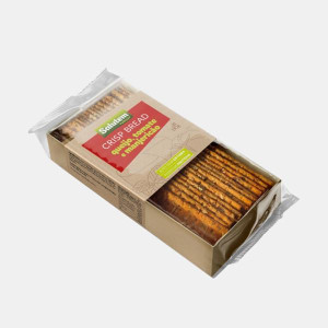 SALUTEM CRISP BREAD QUEIJO, TOMATE, MANJERICAO 130g