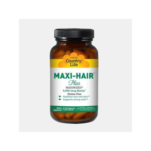COUNTRY LIFE MAXI HAIR PLUS 120 CAPSULAS