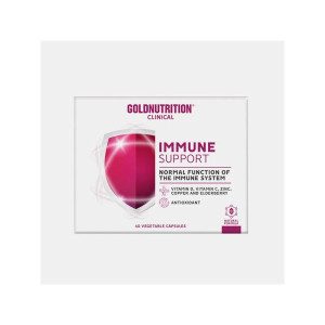 GOLD NUTRITION CLINICAL IMMUNE SUPPORT 60 CAPSULAS VEG