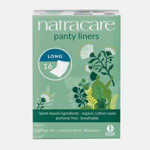 NATRACARE PENSOS HIGIENICOS DIARIOS ALGODAO BIO LONG 16un