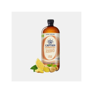 CAPTAIN KOMBUCHA BIO ZERO GENGIBRE E LIMAO 1Lt