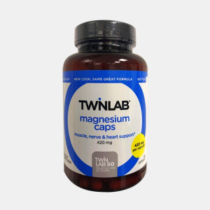 TWINLAB MAGNESIUM 420mg 100 CAPSULAS