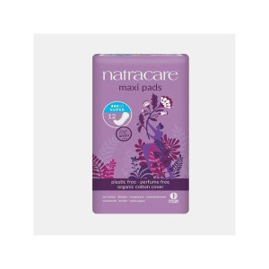 NATRACARE PENSOS HIGIENICOS ALGODAO BIO SUPER 12un