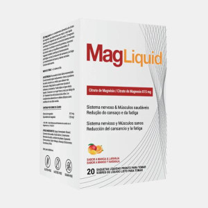 Y FARMA MAGLIQUID CITRATO DE MAGNESIO 815mg 20 SAQUETAS