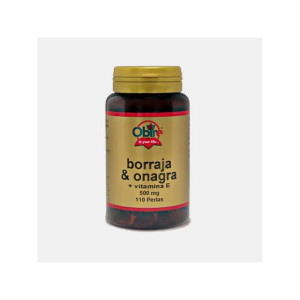 OBIRE BORRAGEM & ONAGRA + VITAMINA E 500mg 110 CAPSULAS