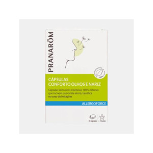 PRANAROM ALLERGOFORCE - CONFORTO OLHOS E NARIZ 30 CAPSULAS