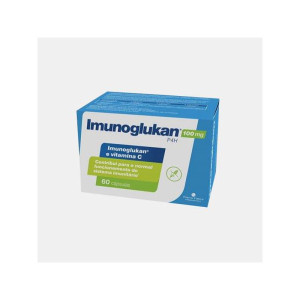 PIERRE FABRE IMUNOGLUKAN 100MG P4H 60 CAPSULAS