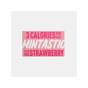 PASTILHAS MINTASTIC STRAWBERRY - MORANGO 25g