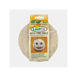 LOOFCO ESPONJA DE LUFFA PARA BANHO - SMILE