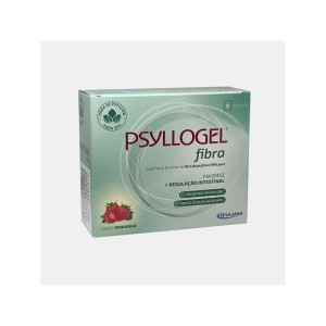 NEEM AURA PSYLLOGEL FIBRA SABOR MORANGO 20 SAQUETAS