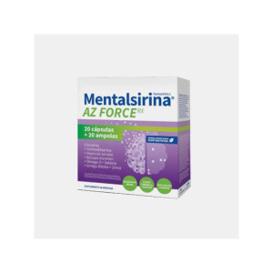 FARMODIÉTICA® MENTALSIRINA AZ FORCERX 20 AMP + 20 CAPS
