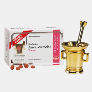 PHARMA NORD BIOACTIVO ARROZ VERMELHO 180 COMPRIMIDOS