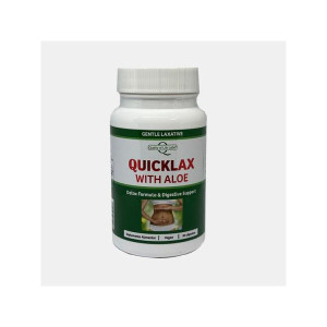 QUALITY OF LIFE LABS QUICKLAX WITH ALOE 30 CAPSULAS
