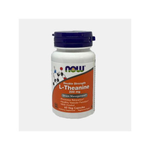 NOW L THEANINE 200mg 60 CAPSULAS