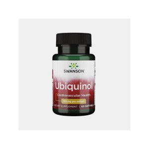 SWANSON UBIQUINOL 100mg 60 CAPSULAS