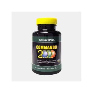 NATURES PLUS COMMANDO 2000 60 COMPRIMIDOS
