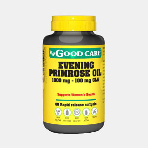 GOOD CARE EVENING PRIMROSE OIL 1000mg/100mg GLA 60 CAPSULAS