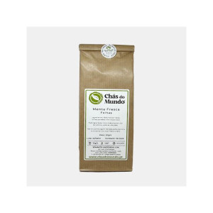 CHAS DO MUNDO MENTA FRESCA , FOLHAS 50g