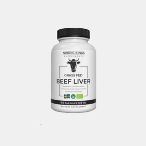 NORDIC KINGS BEEF LIVER BIO 180 CAPSULAS