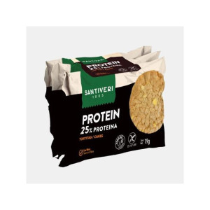 SANTIVERI PROTEIN 25% GALETES LENTILHAS E MILHO 3x19g