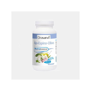 DRASANVI NUTRABASICS ALHO ESPINHEIRO OLIVEIRA 120 CAPSULAS