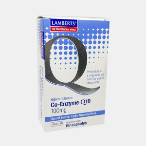 CO-ENZIMA Q10 100mg 60 CAPSULAS LAMBERTS