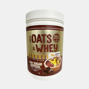 GOLD NUTRITION OATS & WHEY BREAKFAST PROTEIN 1Kg CHOCOLATE