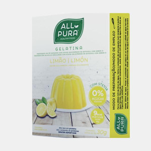 ALL PURA GELATINA LIMAO COM STEVIA 2x15g