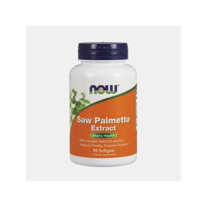 NOW SAW PALMETTO EXTRACT 90 CAPSULAS