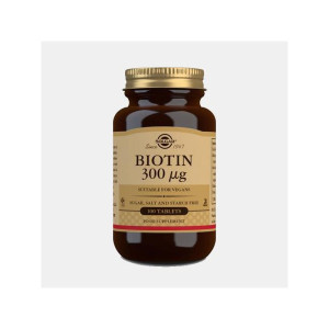 SOLGAR BIOTINA 300ug 100 CAPSULAS