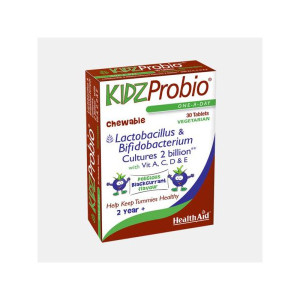 HEALTH AID KIDZPROBIO 30 COMPRIMIDOS