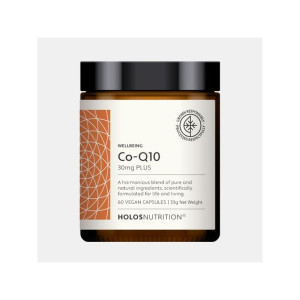 HOLOS NUTRUTION CO-Q10 30mg PLUS 60 VEG CAPSULAS