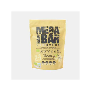 MEGA RAW BAR PROTEINA & RECOVERY BAUNILHA VEGAN E BIO 700g
