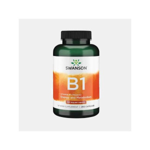 SWANSON VITAMIN B1 THIAMIN 100mg 250 CAPSULAS