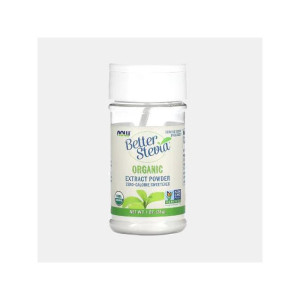 NOW BETTER STEVIA EXTRATO ORGANICO STEVIA EM PO 28gr