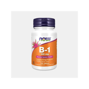 NOW VITAMINA B1 100mg 100 COMPRIMIDOS