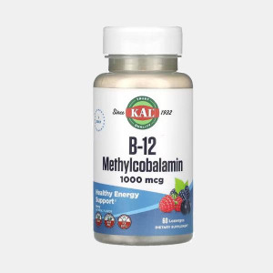 KAL B-12 METHYLCOBALAMIN 1000mcg 60 COMPRIMIDOS