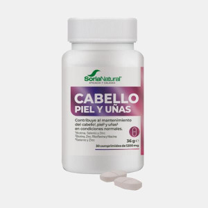 SORIA NATURAL® CABELO, PELE E UNHAS 30 COMPRIMIDOS