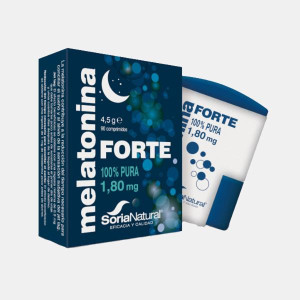 SORIA NATURAL® MELATONINA FORTE 100% PURA 1,80mg 90 COMPRIMIDOS