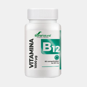 SORIA NATURAL® VITAMINA B12 1000ug 60 COMPRIMIDOS