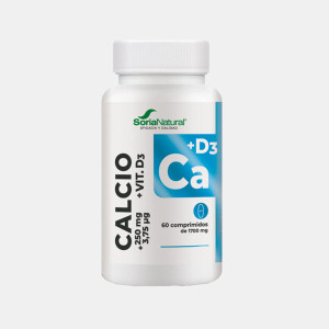 SORIA NATURAL® CALCIO + VITAMINA D3 60 COMPRIMIDOS