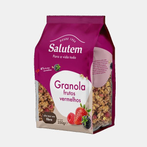 SALUTEM GRANOLA FRUTOS VERMELHOS 350g