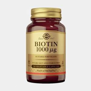 SOLGAR BIOTINA 1000ug 50 CAPSULAS