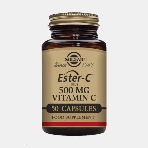 SOLGAR ESTER-C PLUS 500mg 50 CAPSULAS