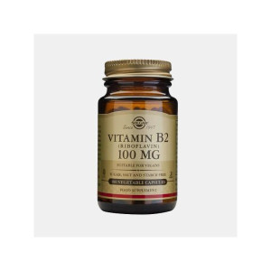 VITAMINA B2 100mg 100 CAPSULAS SOLGAR