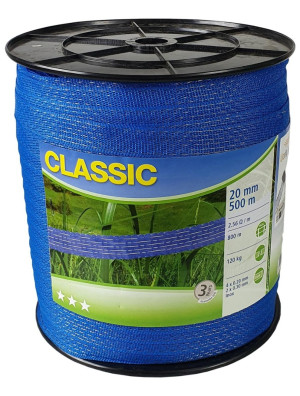 Pastuch taśma Kerbl CLASSIC WILD HOG 500 m / 20mm Blu