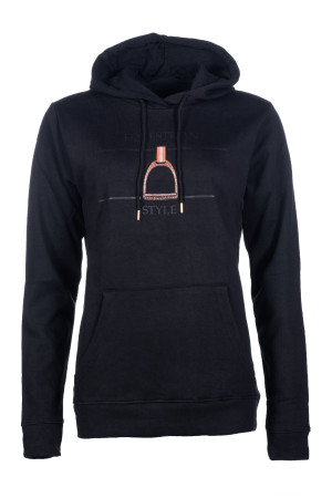 Bluza HKM Style "Equine Sports" Black/Rosegold 24h