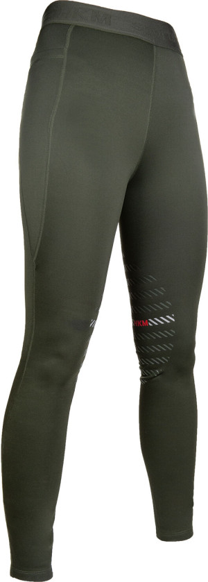 Legginsy młodzieżowe HKM "Sports Silicone"